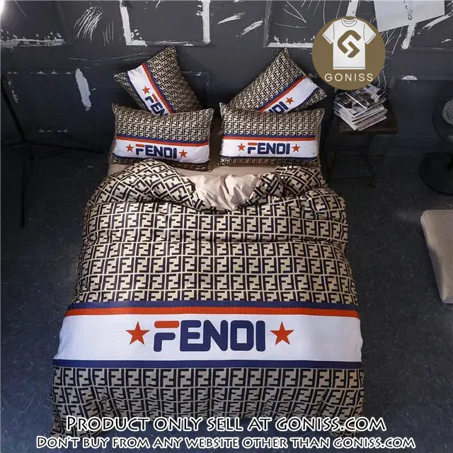 Fendi new bedding sets quilt sets duvet cover luxury brand bedding decor gn5425349